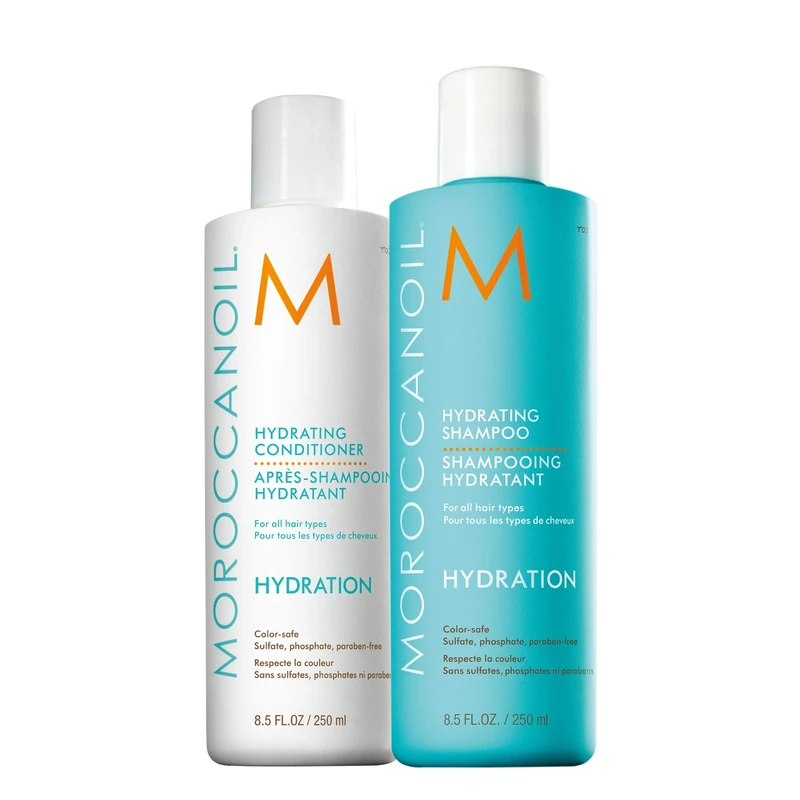 Moroccanoil Hydration Shampoo and Conditioner, 250 ml