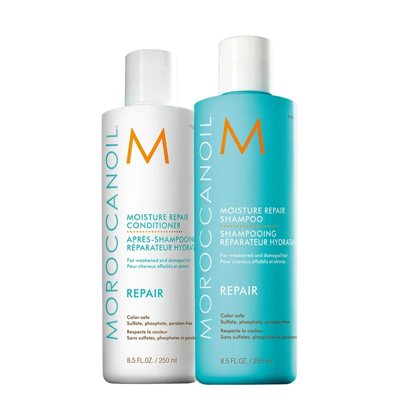 Moisture Repair Shampoo and Conditioner, 250 ml
