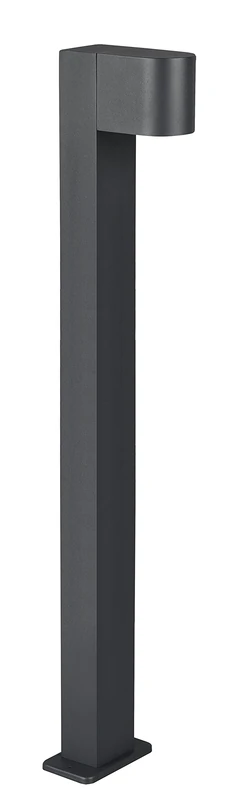 Trio Leuchten Outdoor Wall Light, Metal, Charcoal