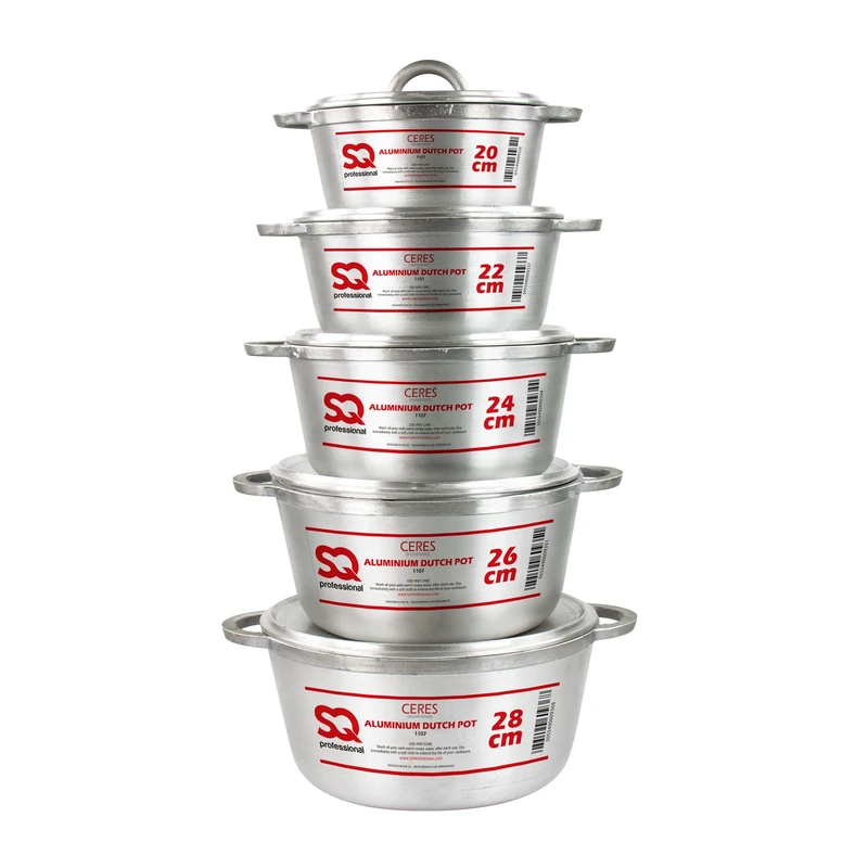 SQ Professional Galaxis Ceres - Cast Aluminium Dutch Oven (5pc Set)
