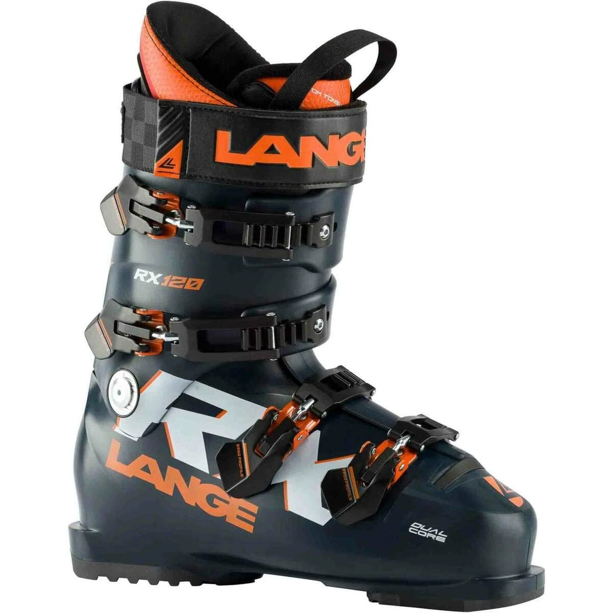 LANGE RX 120, Unisex Adults, Black Blue/Orange, 25.5
