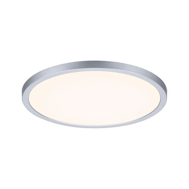 Paulmann 93052 Areo VariFit LED Panel recessed luminaire IP44 3-Step dim 230mm Round incl. 1x16W dimmable Chrome Plastic 3000K