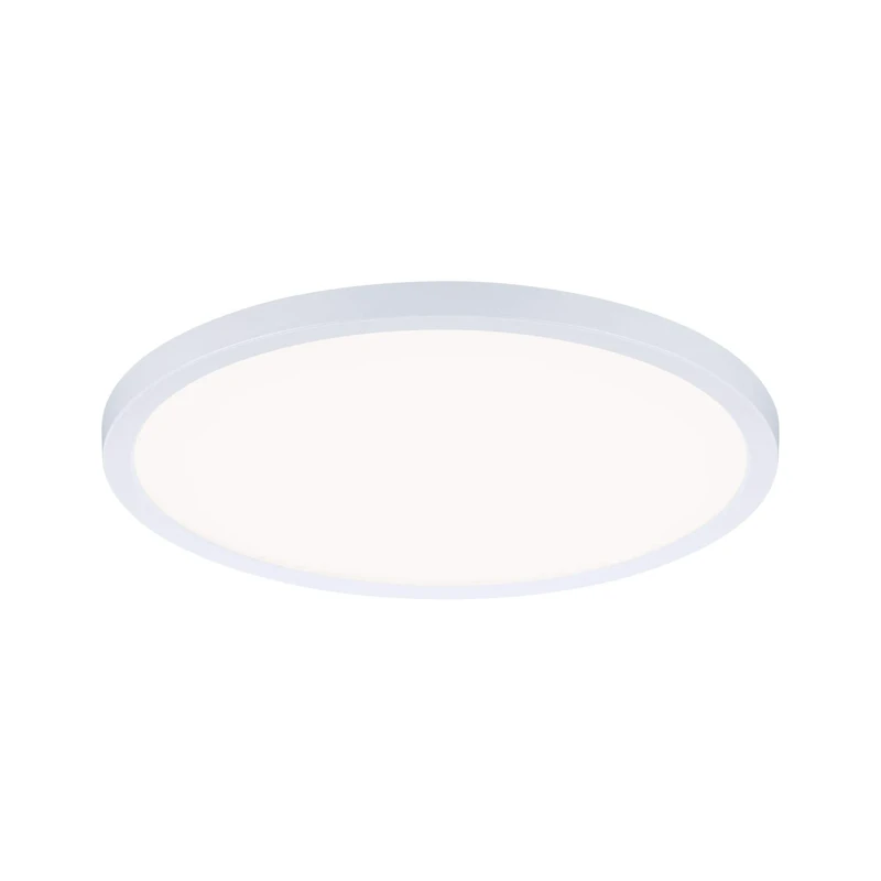 Paulmann 93056 Areo VariFit LED Panel recessed luminaire IP44 3-Step dim 230mm Round incl. 1x16W dimmable White Plastic 4000K