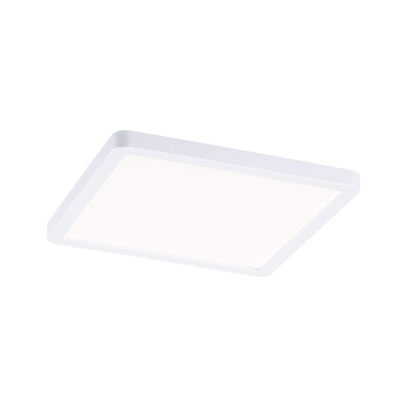 Paulmann 93059 Areo VariFit LED panel recessed luminaire IP44 3-step dim 175x175mm rectangular incl. 1x13W dimmable white plastic 4000K - Image 1
