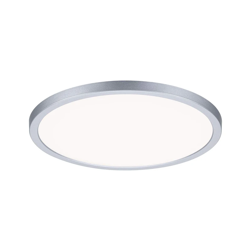 Paulmann 93058 Areo VariFit LED Panel recessed luminaire IP44 3-Step dim 230mm Round incl. 1x16W dimmable Chrome matt Plastic 4000K