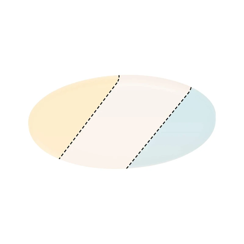 Paulmann 95382 Veluna VariFit LED Panel recessed luminaire IP44 White Switch 215mm Round incl. 1x17W Ceiling luminaire Transparent Plastic 3000K