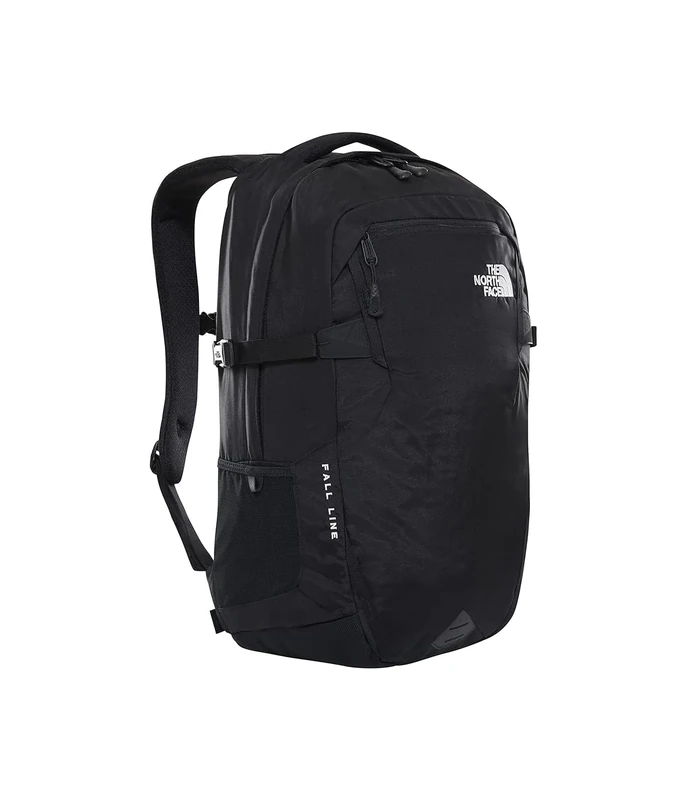 The North Face - Fall Line Backpack - Reflective Backpack for School, Work and Travel with Fleece-Lined Laptop Sleeve - TNF Black