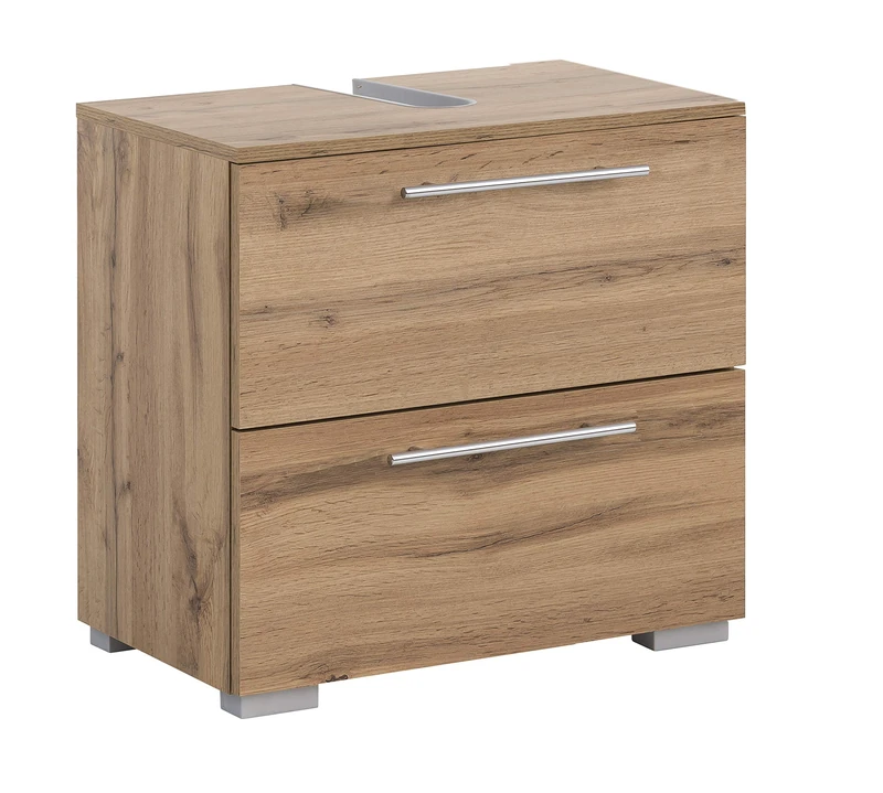 Schildmeyer Carlos 148595 Vanity Unit 60.2 x 59.1 x 35 cm Oak Country House Design