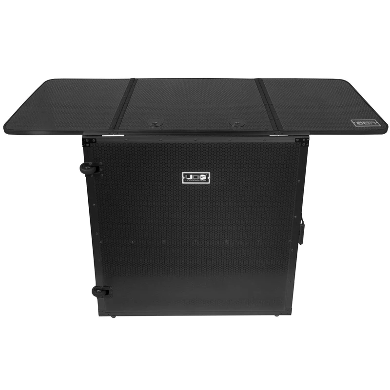 UDG FlightCase Fold Out DJ Table + (Wheels) - Black MK2