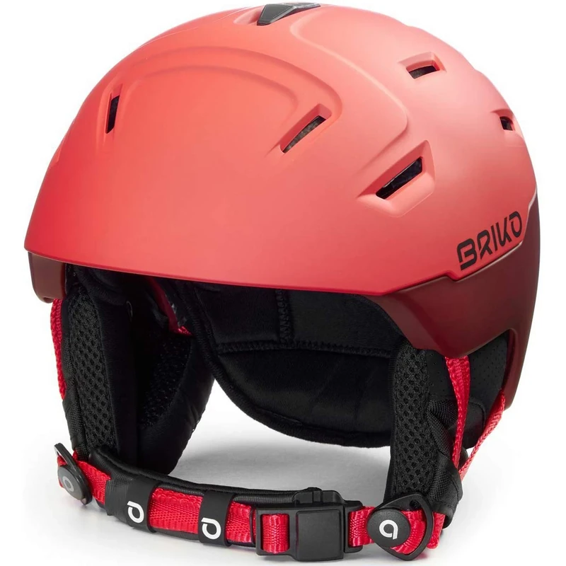 Briko Storm 2.0 Ski Helmet/Snow, Adult Unisex, Matt Red Rome-Deep Red, Small - Image 1
