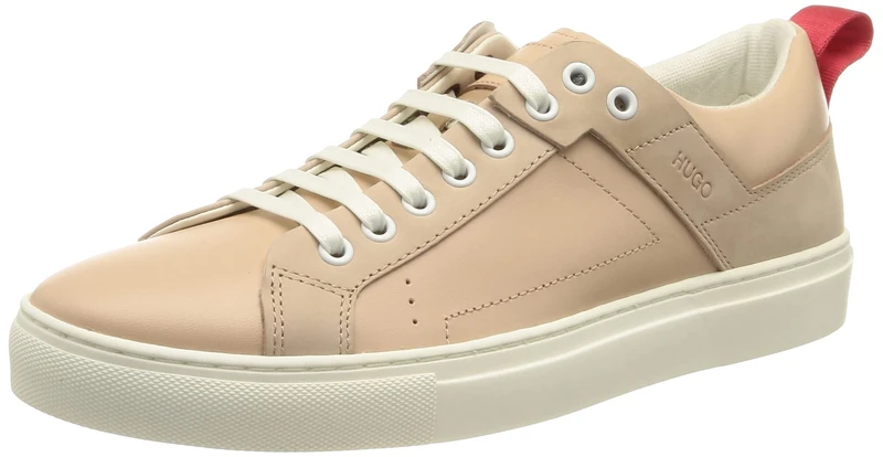 HUGO 50454666 Women’s Sneaker, Light Beige272, 10 UK