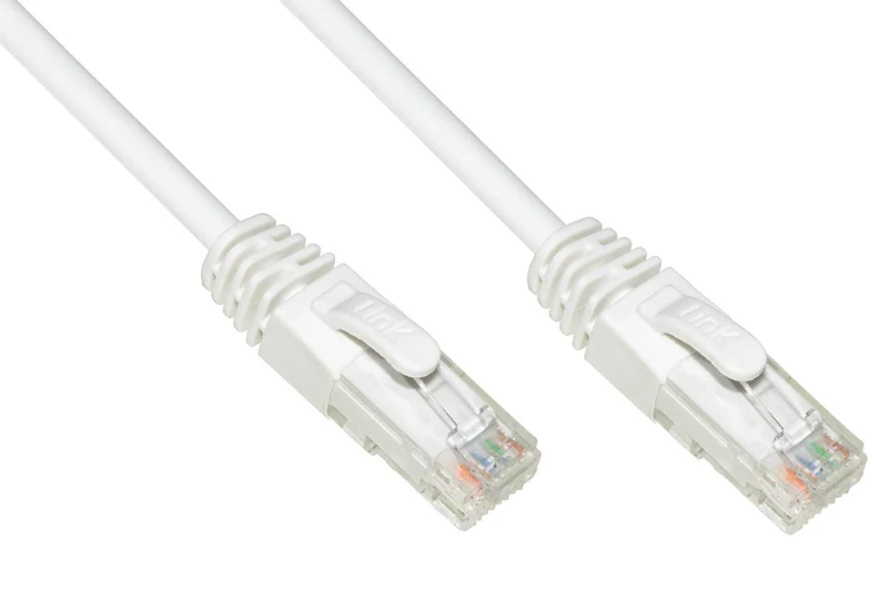 LINK Network Cable Category 6A Unshielded UTP AWG24 White Colour HALOGEN MT 50