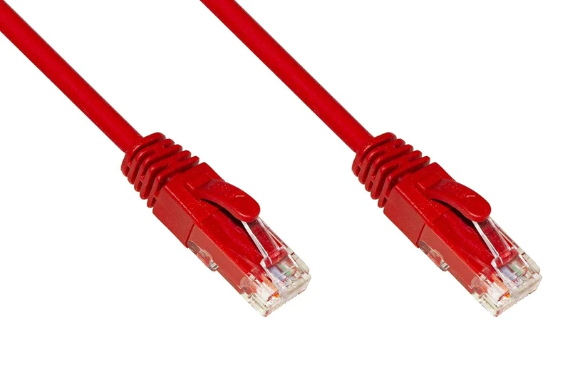 LINK Network Cable Category 6A Unshielded UTP AWG24 Red HALOGENFREE MT 50