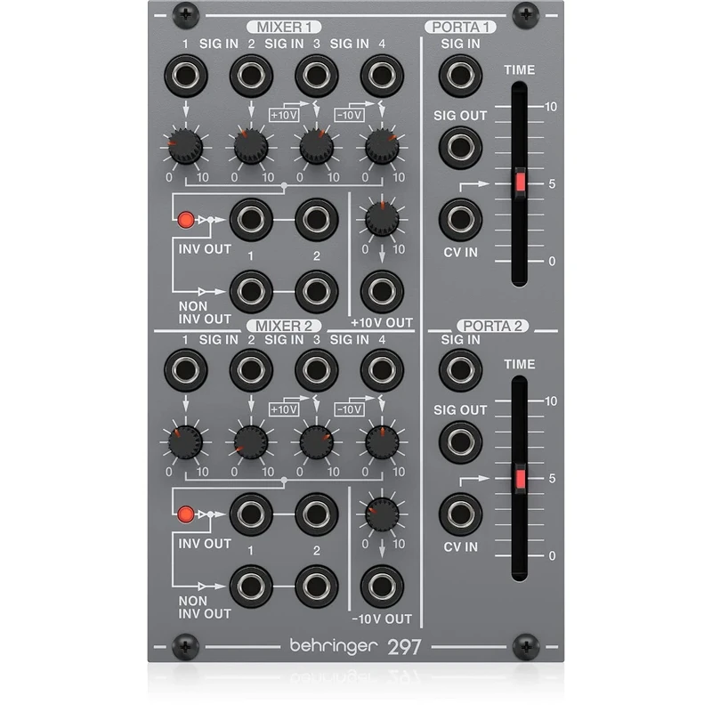 Behringer 297 DUAL PORTAMENTO/CV UTILITIES Legendary Analog Portamento Controller and CV Utilities for Eurorack