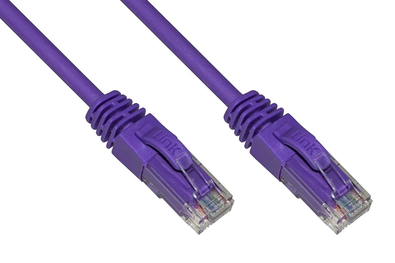 LINK Network Cable Category 6A Unshielded UTP AWG24 Purple HALOGENFREE MT 50