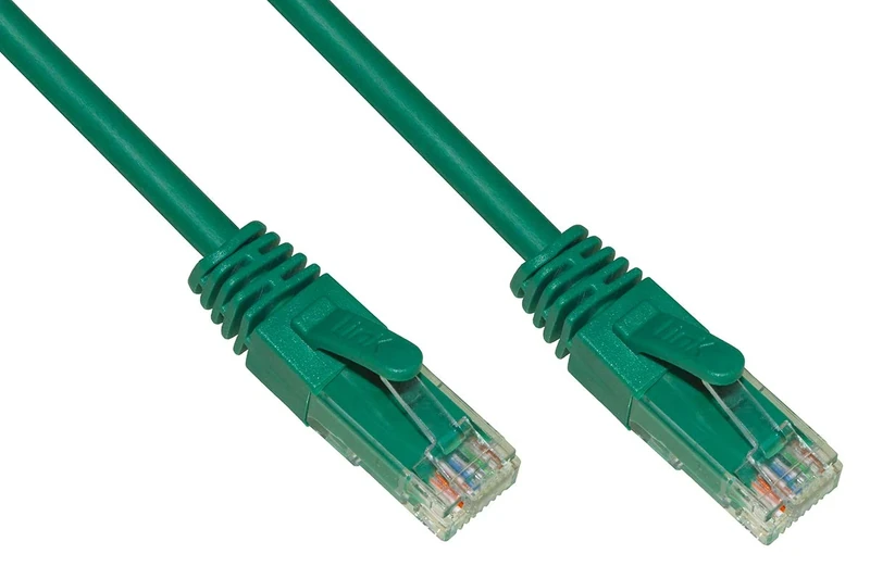LINK LK6AU500V Network Cable Category 6A Unshielded UTP AWG24 Colour Green HALOGENFREE 50 m