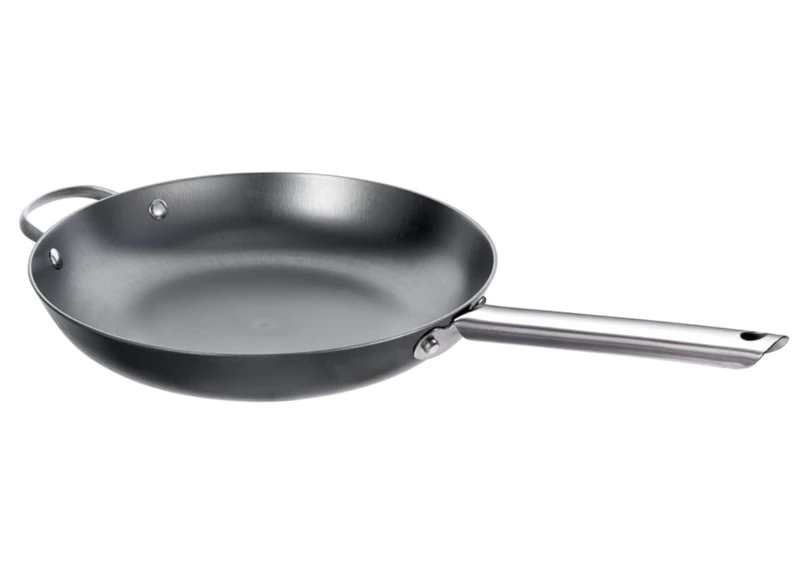 Schulte-Ufer Iron-Star 1450-30 i Frying Pan with Counter Handle | Iron Pan | Uncoated | 30 cm | Approx. 3.00 L