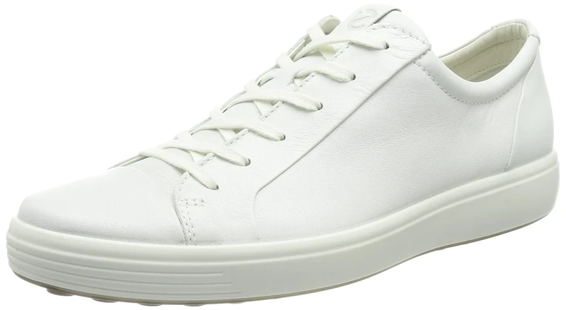 ECCO mens 470364 Soft 7 Sneaker, White, 10.5-11 UK
