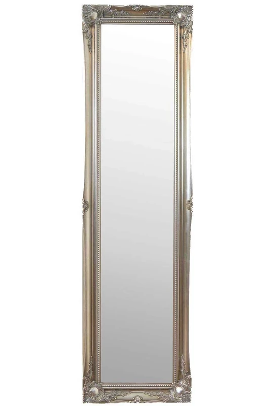 MirrorOutlet 829348760A, Wood, Silver, 167 x 45