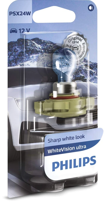 Philips WhiteVision ultra PSX24W car signaling bulb, single blister