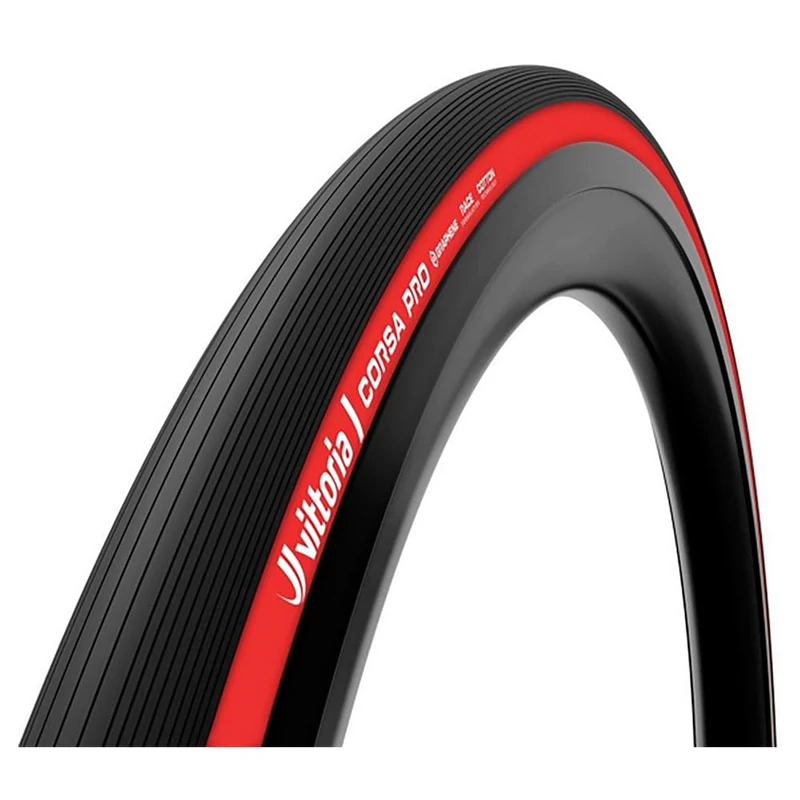 Vittoria TYRE Vit Cor Pro 700x28c tlr red