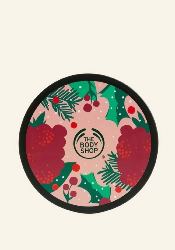 The Body Shop Festive Berry BODY BUTTER 200ml Special Edition 2020 MOISTURISER SWEET, TANGY AND FRUITY SCENT VEGAN