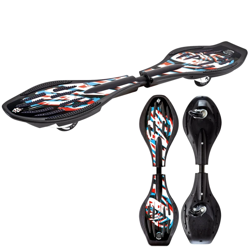 Street Surfing Waveboard The Wave G1, Design: Black Glitch, the Original, the Classic, 500030