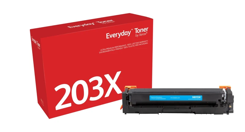 Xerox Everyday Compatible HP 203X CF541X Cyan Toner, High Capacity