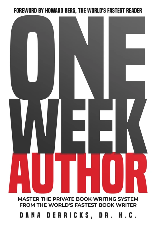 One Week Author: "Master The Private Book-Writing System From The World's Fastest Book Writer...” - Image 1