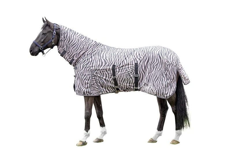 HKM Horse Rug 12445 Pink/Grey 125