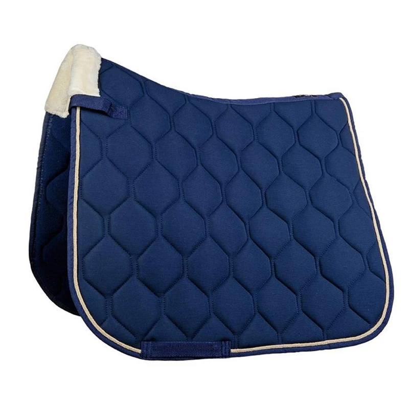 HKM Elegance Saddle Cloth Dark Blue Versatile