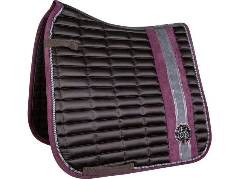 HKM Odello Derby Saddle cloth Brown/Grey Pony GP