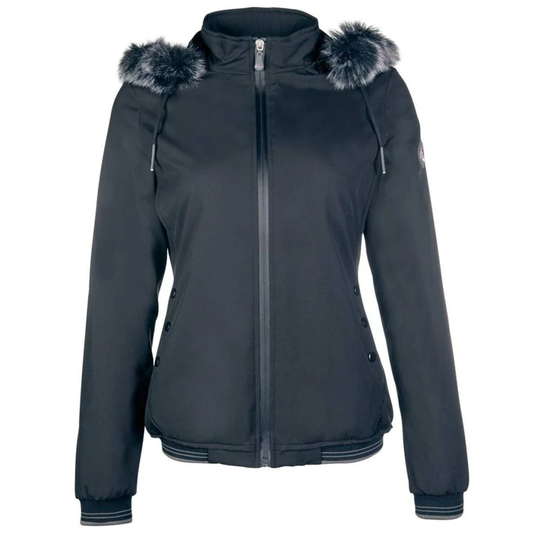 Hkm Women's Winterjacke-9799 Jacket, Black, 164 cm