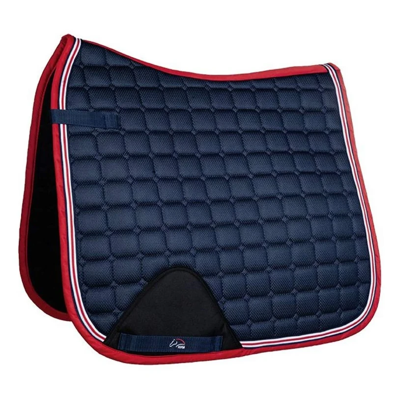 HKM Airy Mesh Saddle cloth Deep Blue Jumping