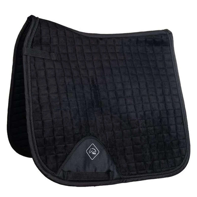 HKM Classique Saddle Cloth Black Pony Dressage Size