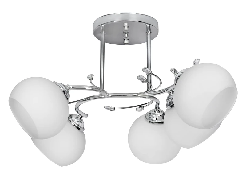 Activejet AJE-IRMA 5P Ceiling Light Silver E27