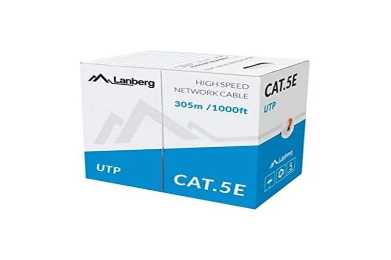 Lanberg Cat.5E UTP 305M Solid CCA Coil Red
