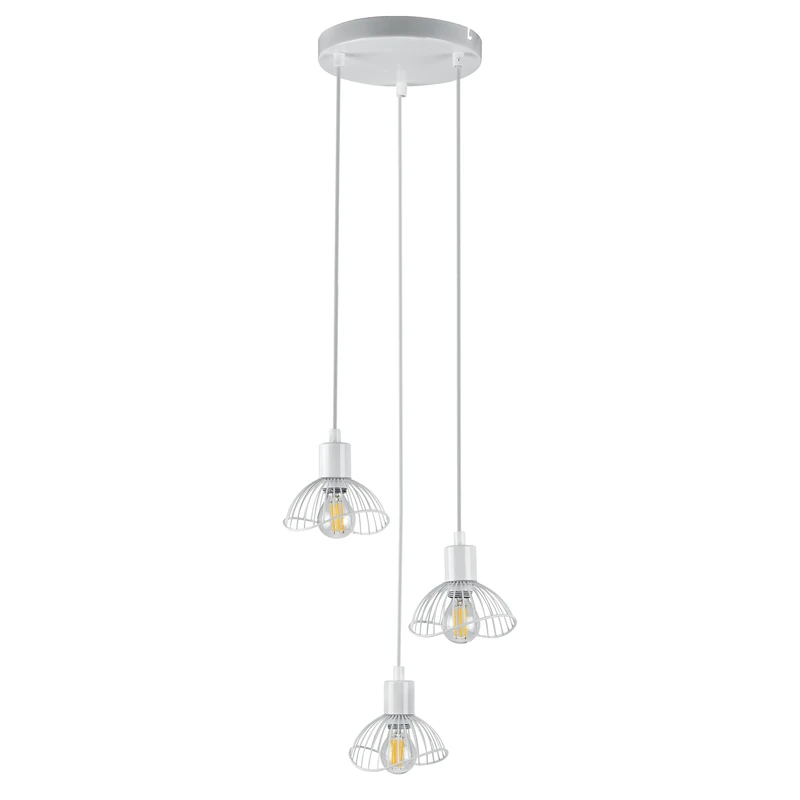 activejet AJE-Holly 7 White Ceiling Light White E14 - Image 1