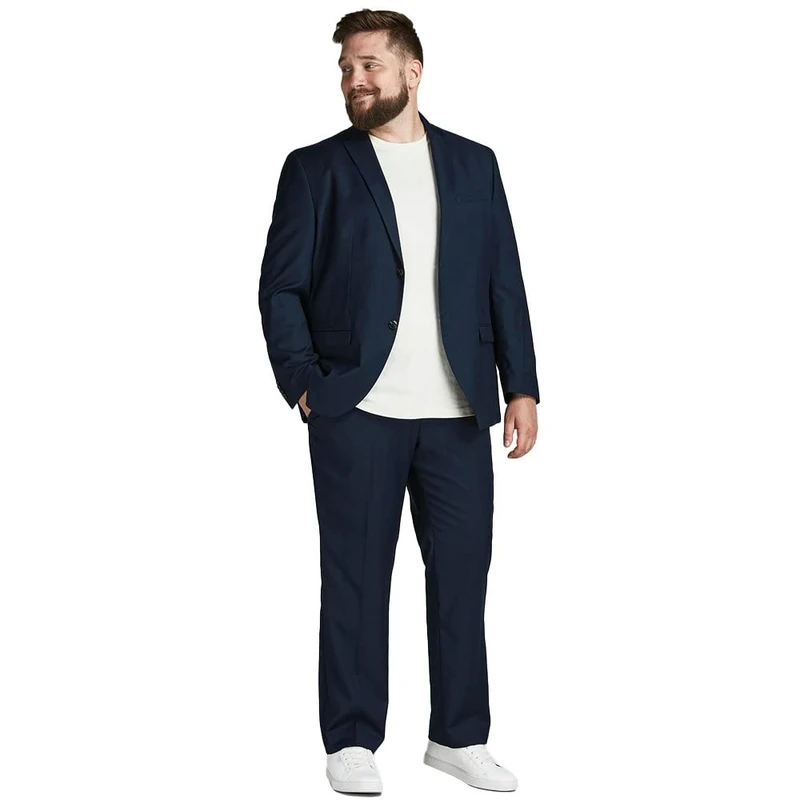 JACK & JONES Men's Jprfranco Suit Noos Suit, Dark Navy, 38