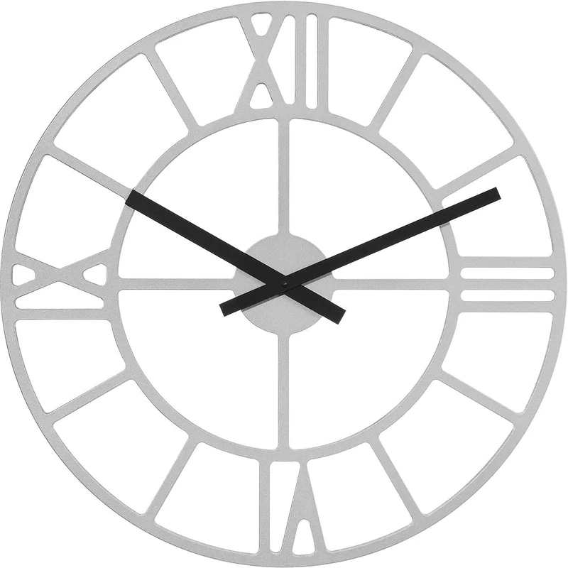 Hermle Wall Clock, Wood Plastic, red/Black, 68cm x 26cm x 5cm