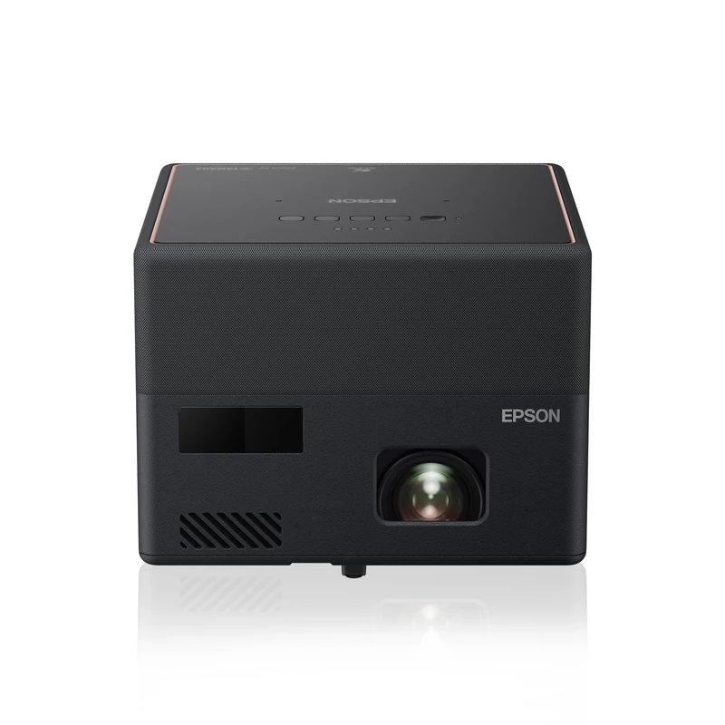 Epson EF-12 3LCD, Full HD, 1000 Lumens, 150 Inch Display, Android TV, Sound by Yamaha, Gaming & Home Cinema Laser Projector - Black