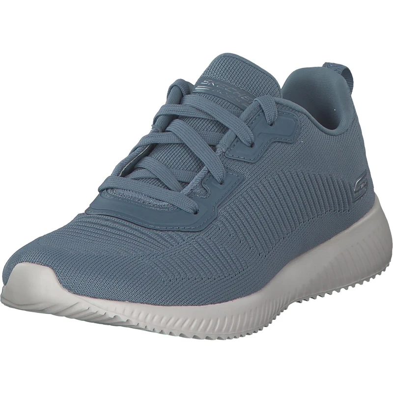 Skechers Women's Bobs Squad Tough Talk Sneakers, Lt Blue Engineered Knit, 5.5 UK - Image 1