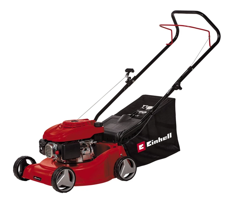 Einhell GC-PM 40/1 Petrol Lawnmower - 40cm Cutting Width, 45L Grass Box, 3 Cutting Height Levels - Easy To Start, Walk-Behind Lawn Mower With 4-Stroke Engine