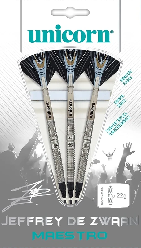 Unicorn Maestro 80% Tungsten - Jeffrey De Zwaan Soft Tip Professional Darts