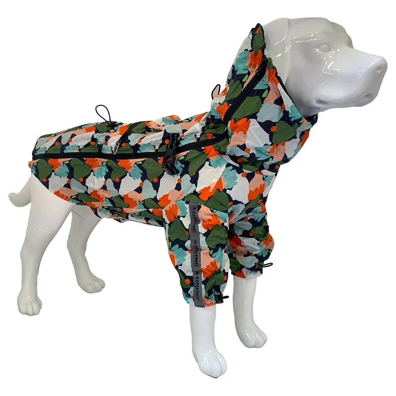Crosses Hiking Waterproof for Dogs, Portable, Go Harlequin, Size 80 cm - 385 g