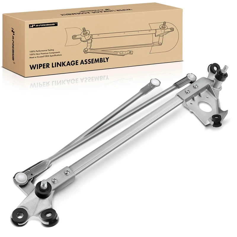 A-Premium Front Windshield Wiper Transmission Linkage Compatible with Honda Civic 1996 1997 Built In Japan 1998 1999 2000 Sedan Replace# 76530S04G01, 602-505