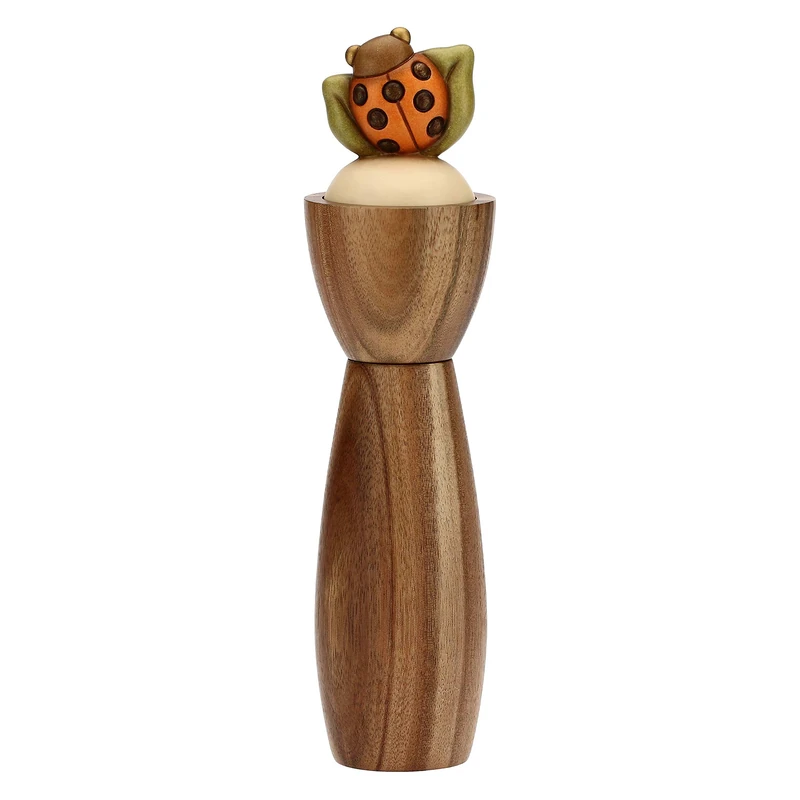 THUN -Salt Mill - Country Pepper Mill with Ladybug - Image 1