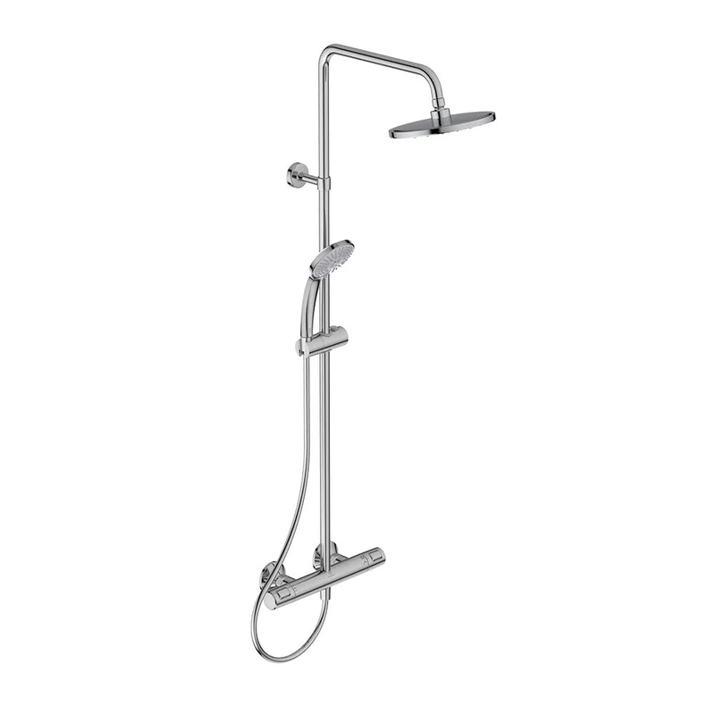 Ideal Standard – Ceratherm T25 Thermostatic Dual Shower Mixer, Chrome, A7209AA