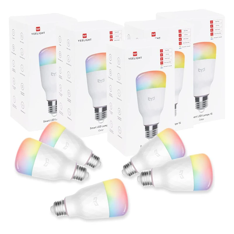 YEELIGHT Smart Bulb Set 5C EU Version E27-Set 5xColor, AUT::1780