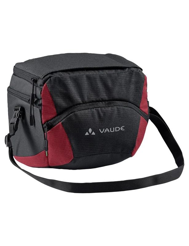 VAUDE Ontour Box L (Klickfix Ready), Black/Carmine, One Size